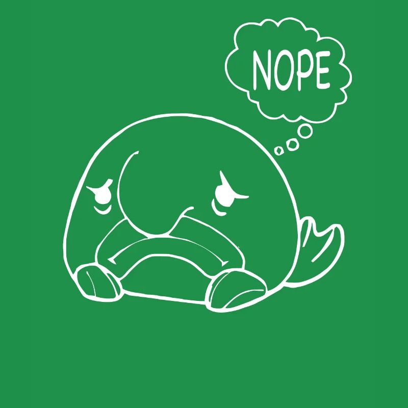 Costume de Blobfish - Visage de poisson Blob laid -
