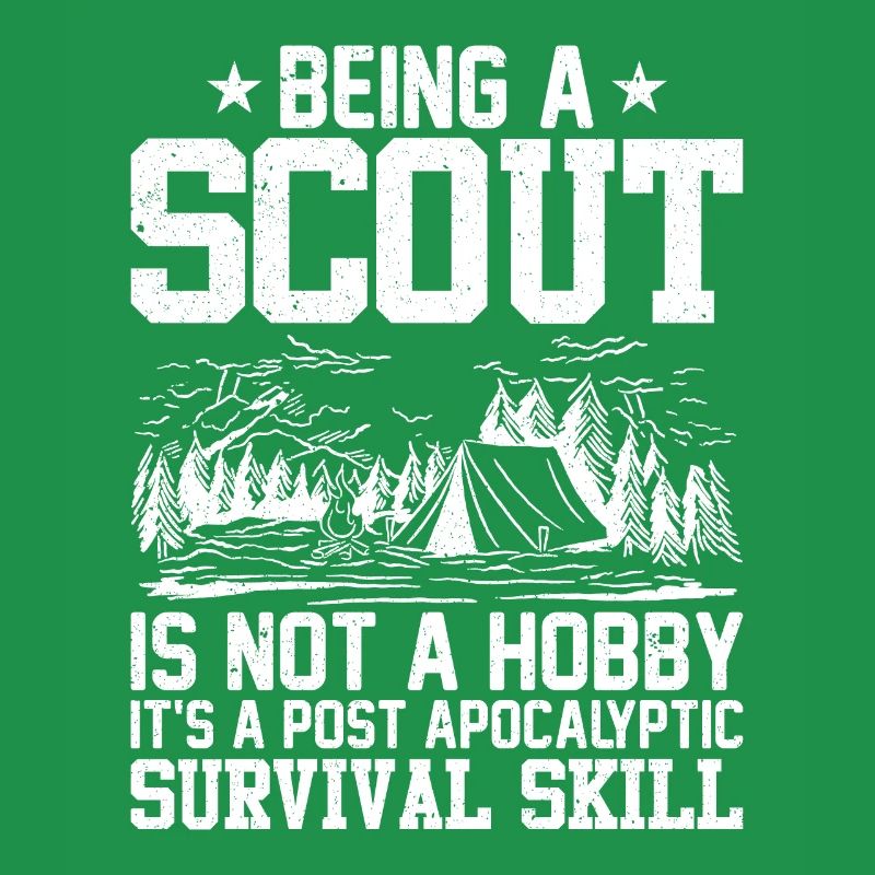 Being a Scout is not a hobby Scout gift