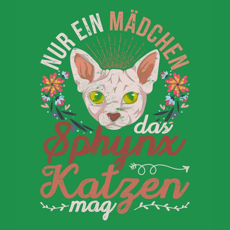 Nur ein Mädchen das Sphynx Katzen mag Sphynx Katze