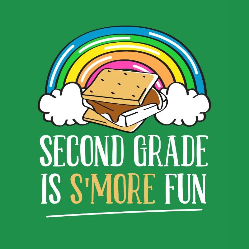 Camping Enfants Rainbow Marshmallow Second Grade S S