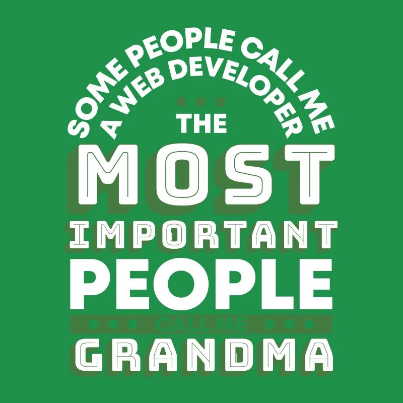 Web Entwickler Webdeveloper Oma