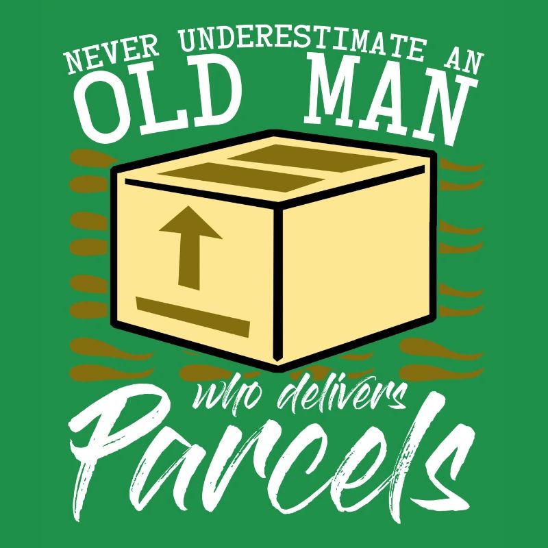 Parcel deliverer, postman, parcel carrier