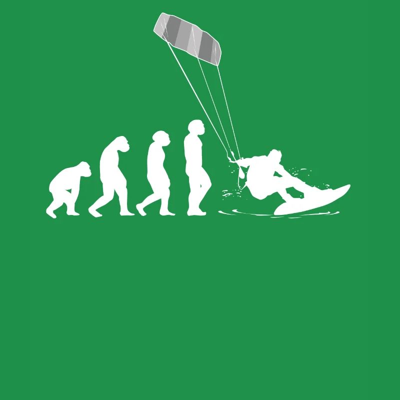 Kitesurf Kiteboard Kitesurfing Kite-Surf Evolution
