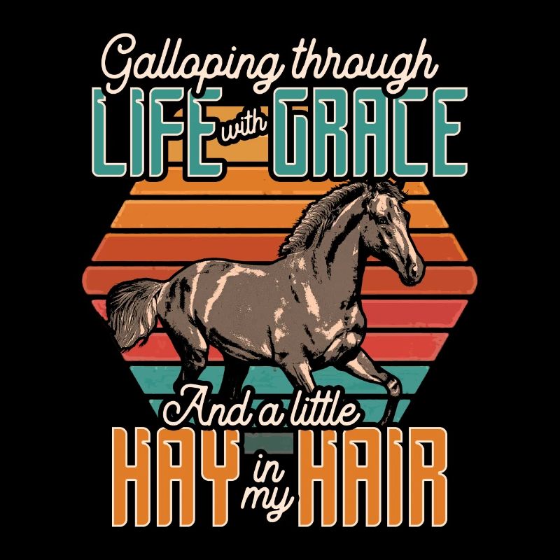 Galloping Through Life With Grace And A Little Hay