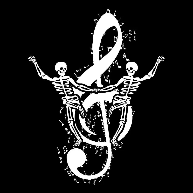 Skeleton Halloween Dancing Skeletons