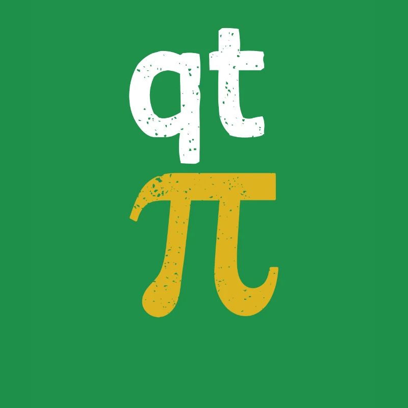 Q T Pie Cutie Pi Day Funny Math Geek 3.14 Science