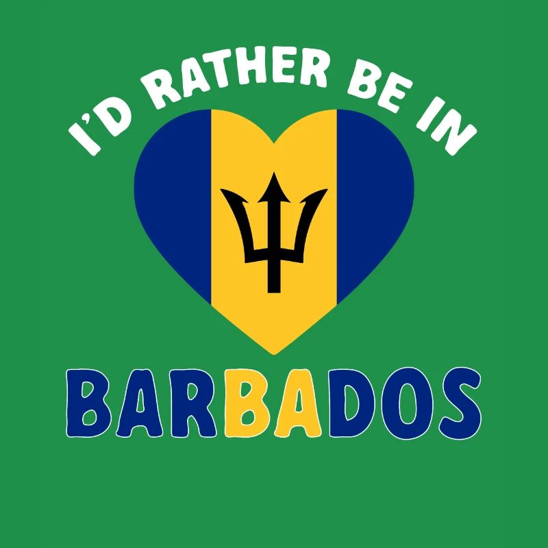 Drapeau de la Barbade Bayan barbadien