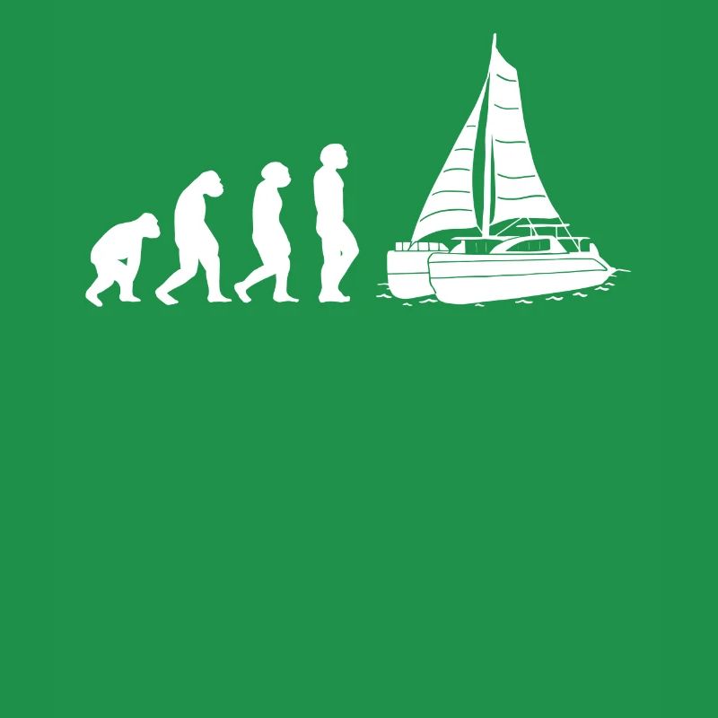 Catamaran-Boot Segelboot Segeln Segler Evolution