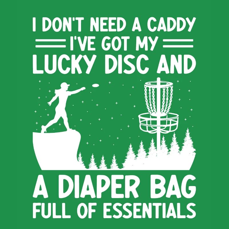 Disc Golf Player Disc Golfer Frisbee Player Par Pu