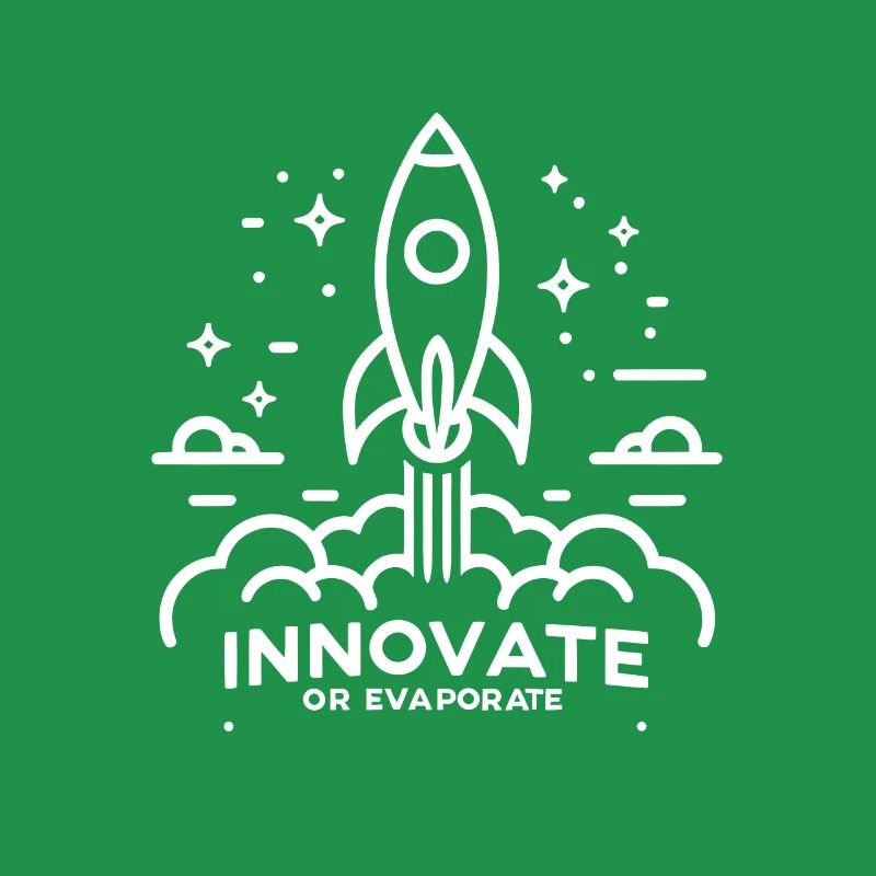 Innovativ sein oder verdunsten