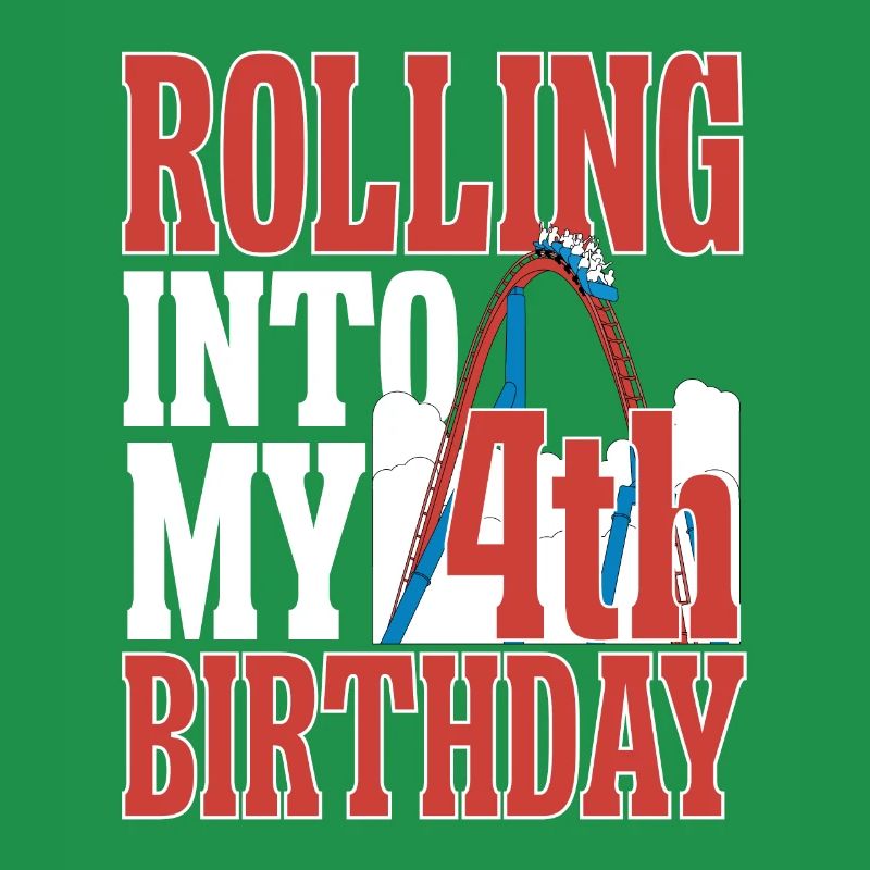 Achterbahn Rollercoaster Freizeitpark