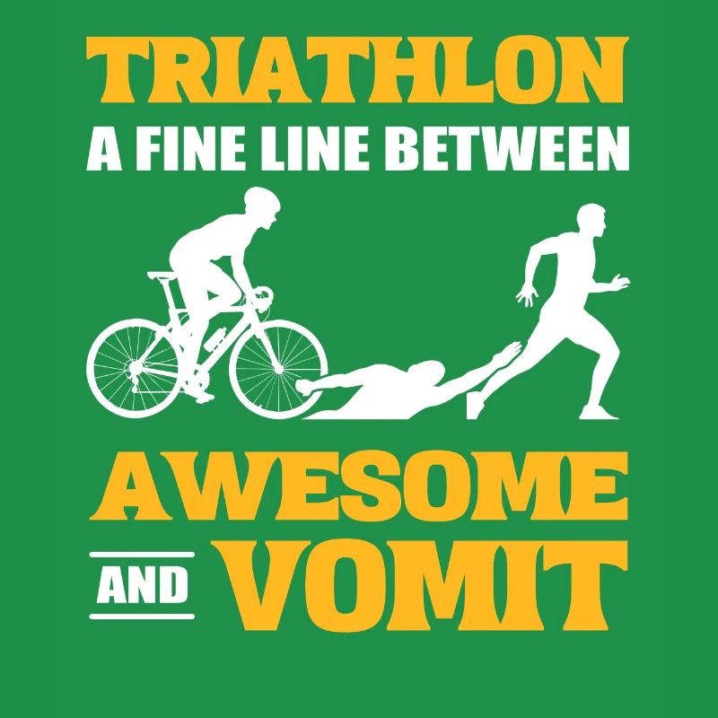 Triathlon A Fine Line Between Awesome & Vomit