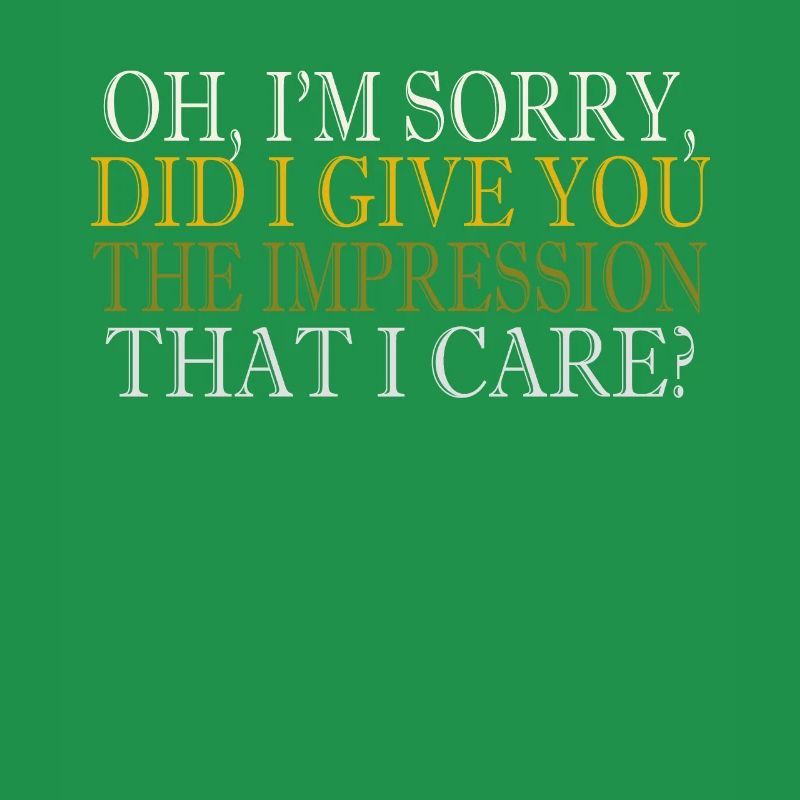 Indifference Sarcasm Different Attitude