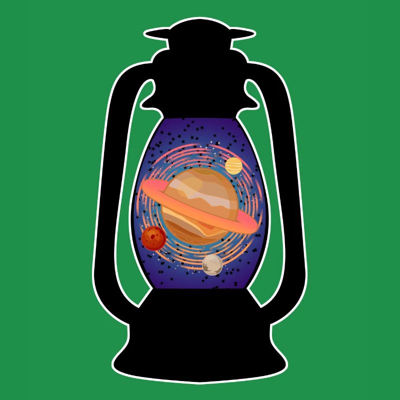 Planets and Space in Camping Light