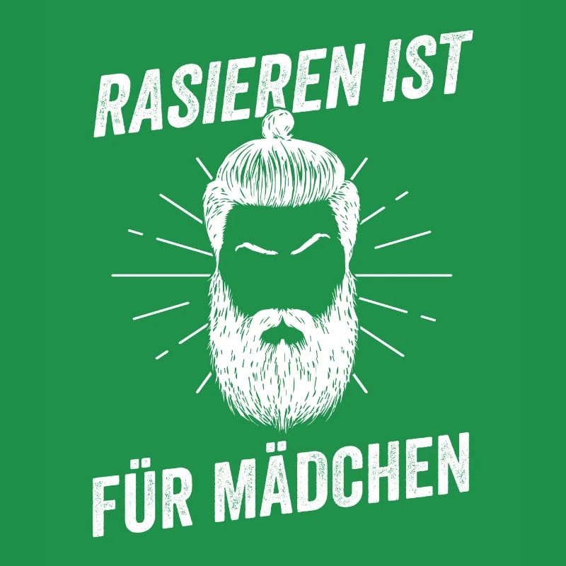 Bärtig Bartträger Schnurrbart Bart