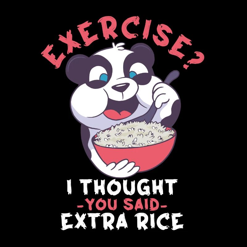 Exercice, je pensais qu’ils avaient dit plus de riz