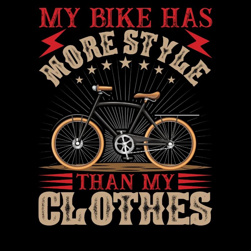 Mon vélo a plus de style que mes vêtements