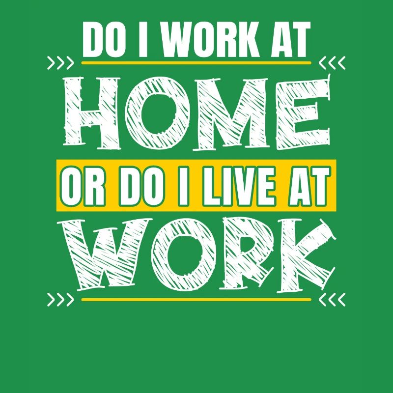 Arbeite Ich Zu Hause Oder Lebe Ich Bei Der Arbeit