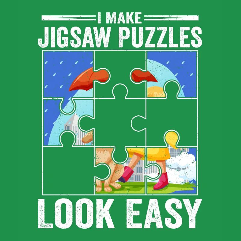 I Make Jigsaw Puzzles Look Easy Solving Piece