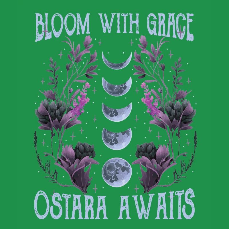 Ostara Witch Moon Eostre Printemps Oriental
