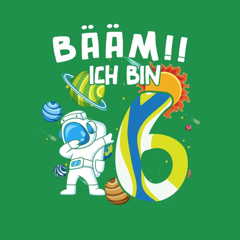 Bääm Ich bin 6 Astronaut