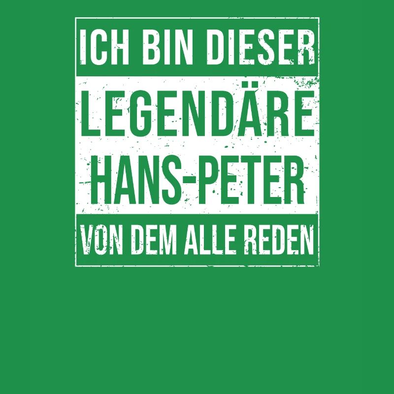 I'm this legendary for Hans-Peter
