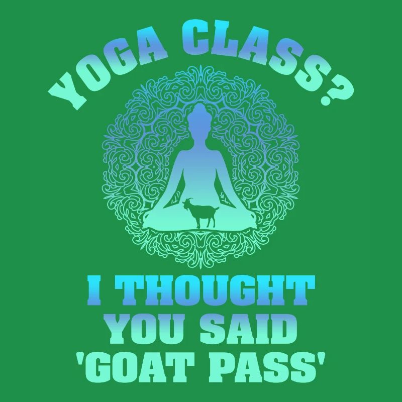 Yogastunde oder Ziegenpass