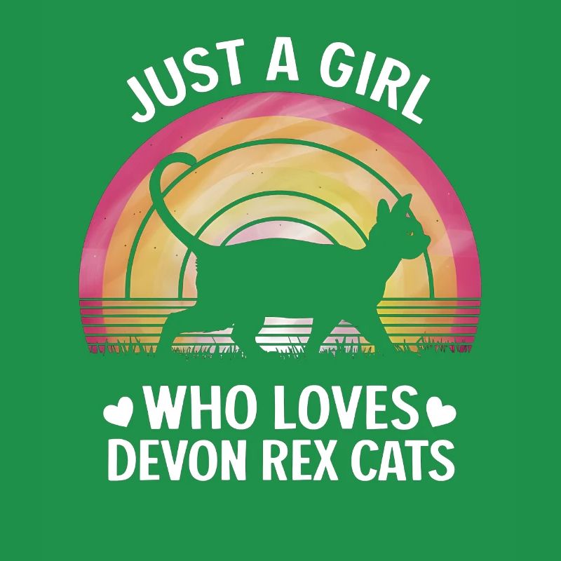 Katze Devon Rex Geschenk