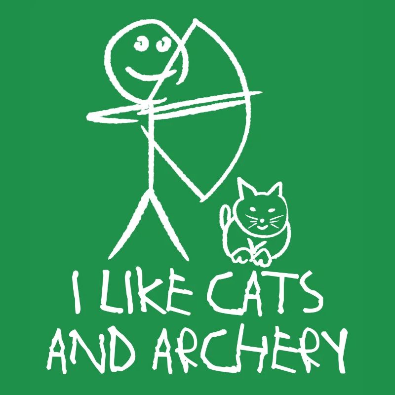 Archery Cat Long Bow Archer Compound Bow