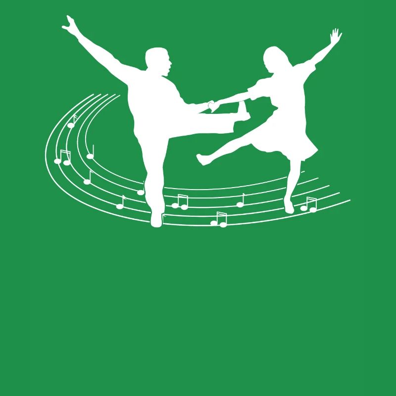 Swing Dancer Boogie Woogie Dancing