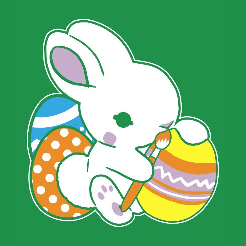 Osterhase Bemalt Ostereiger Eierbemalen Eiersuche