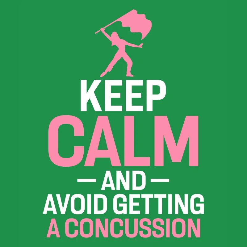 Keep Calm and Avoid Getting A Concussion Funny