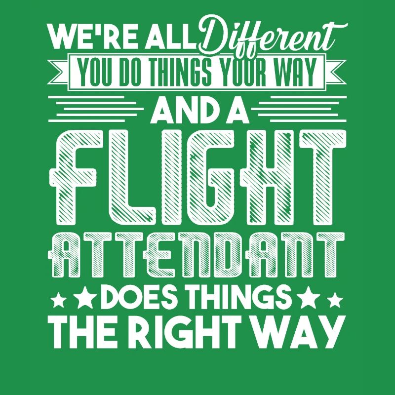 Flight Attendant Does Things The Right Way