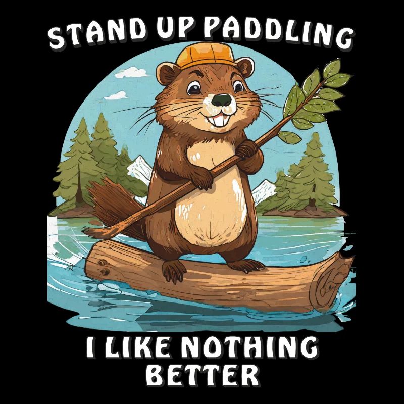 STAND UP PADDLING I LIKE NOTHING BETTER