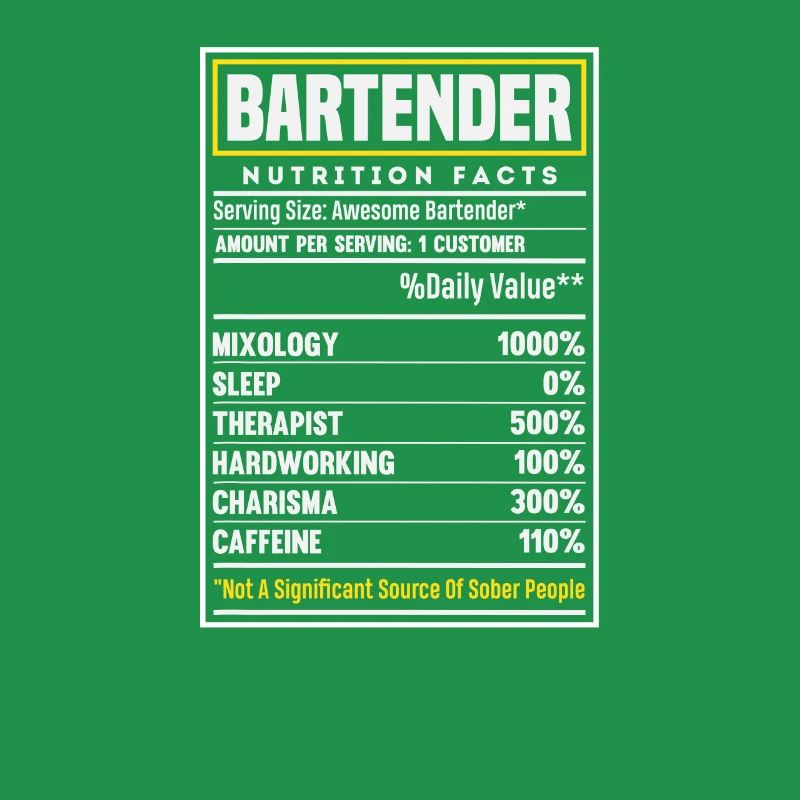 Funny Bartender Saying Bartender Gift