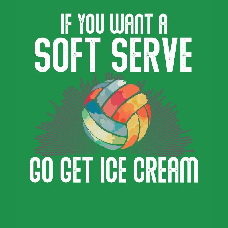Wenn Sie ein Softeis wollen, holen Sie sich Eis