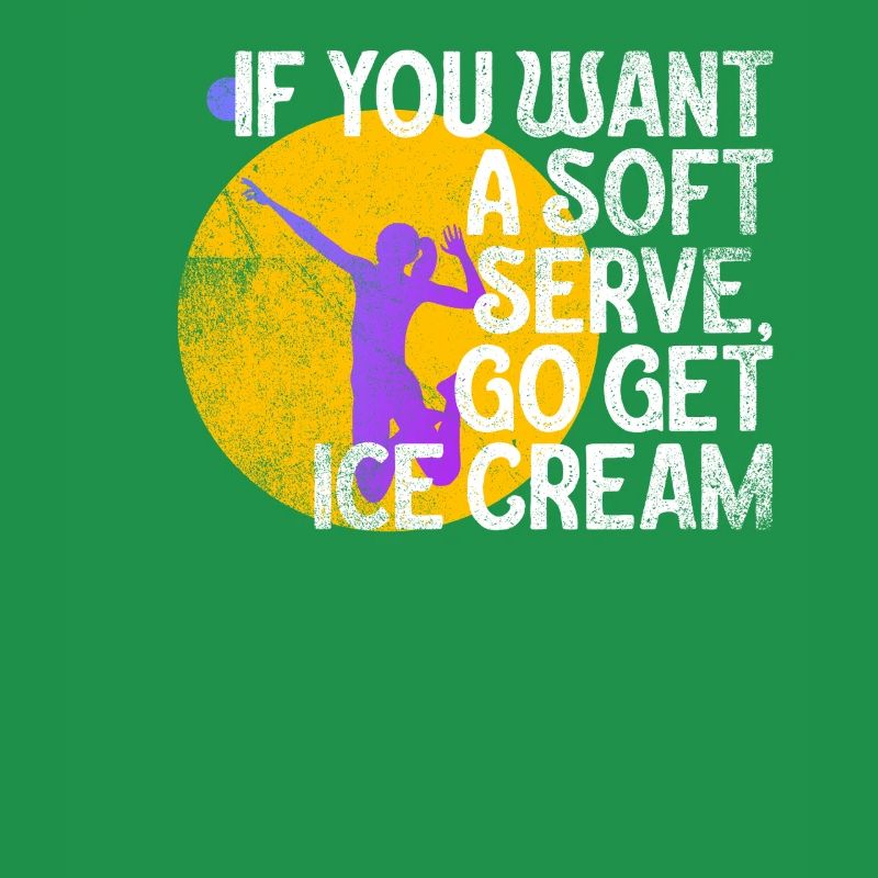 Wenn Sie ein Softeis wollen, holen Sie sich Eis