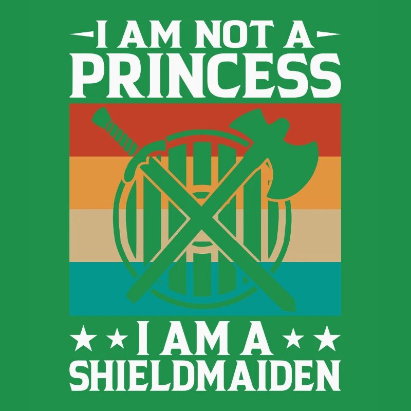 Shieldmaiden Lagertha Germanic Warrior