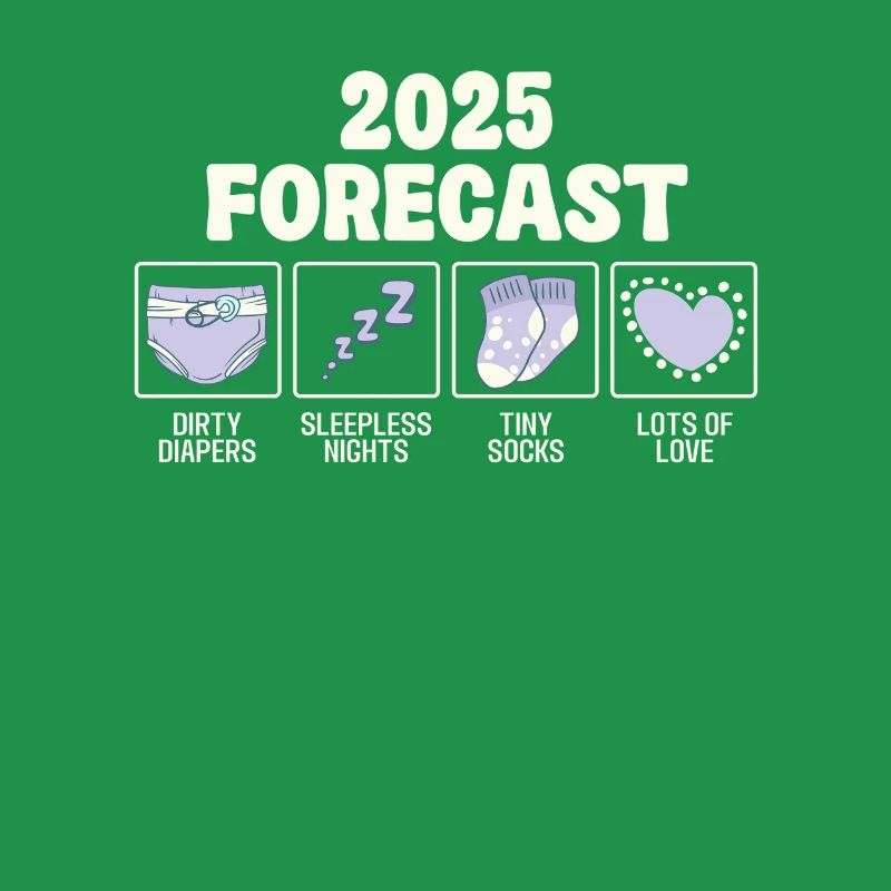 Prévisions 2025 : couches, nuits blanches,