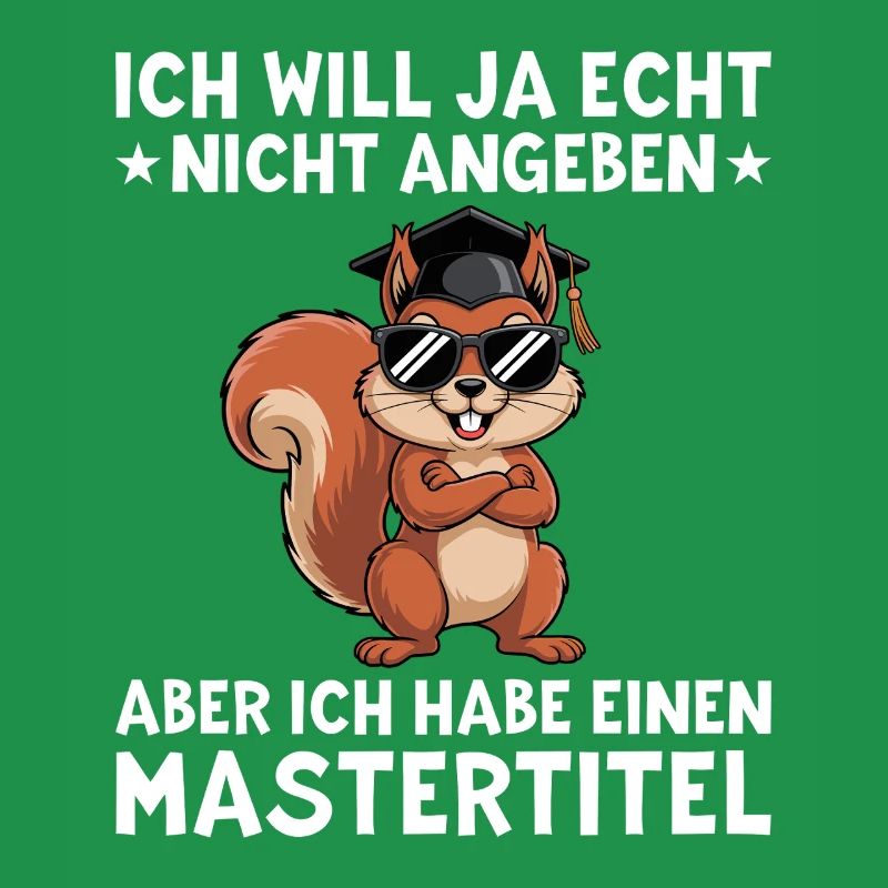 Mastertitel Eichhörnchen Studium Master Abschluss