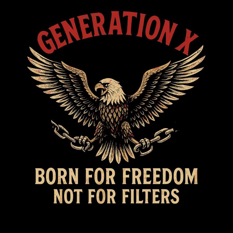 Generation X Freiheit Adler Statement