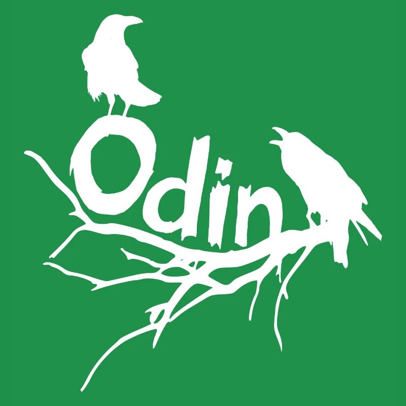 odin ravens white