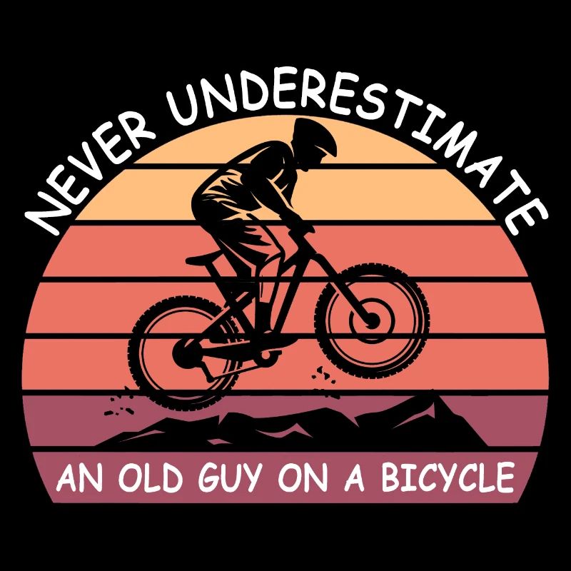 Never Underestimate The Old Guy On A Bicycle