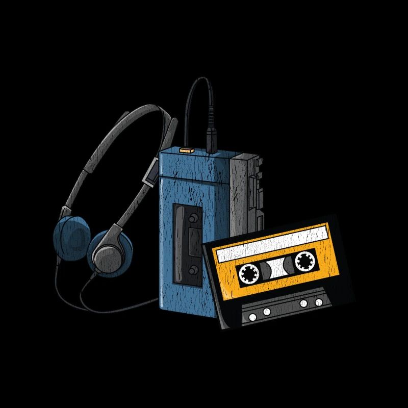 CLASSIC-WALKMAN in design retrò, vintage