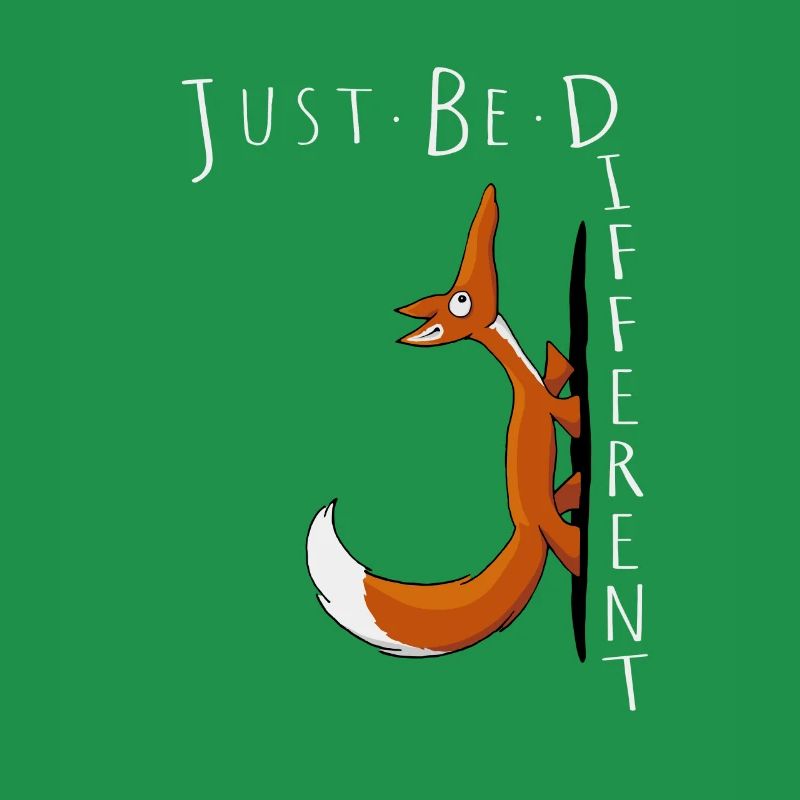 Just Be Different Sei Anders Selbstbewußter Fuchs