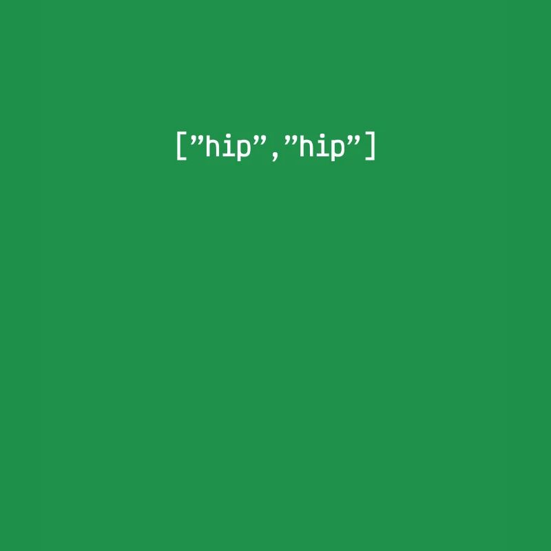 Hip Hip Array Programmierer Coding