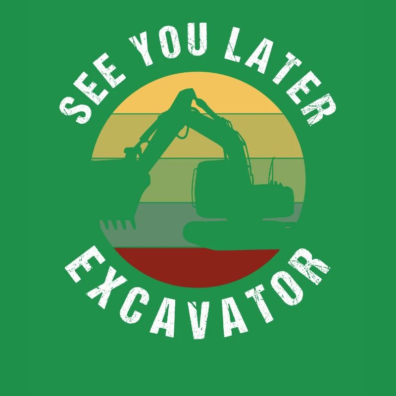 Bagger Baggerfahrer Geschenkidee