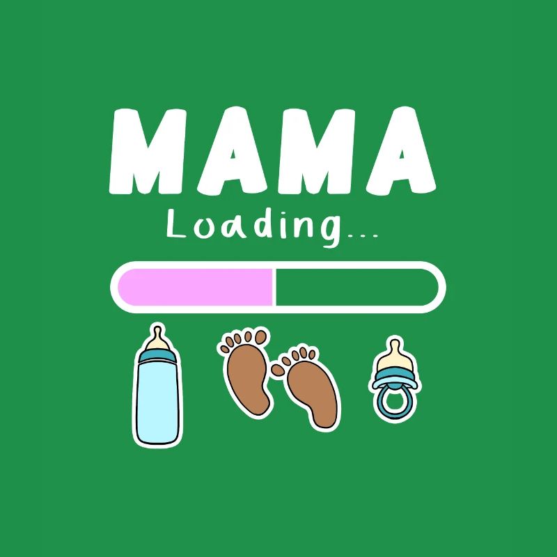 werdende Mutter - Mama wird geladen