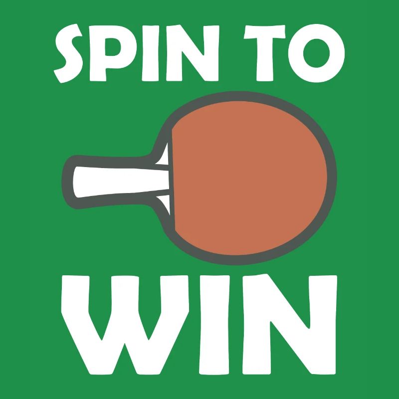 Raquette de ping-de-table Spin to Win