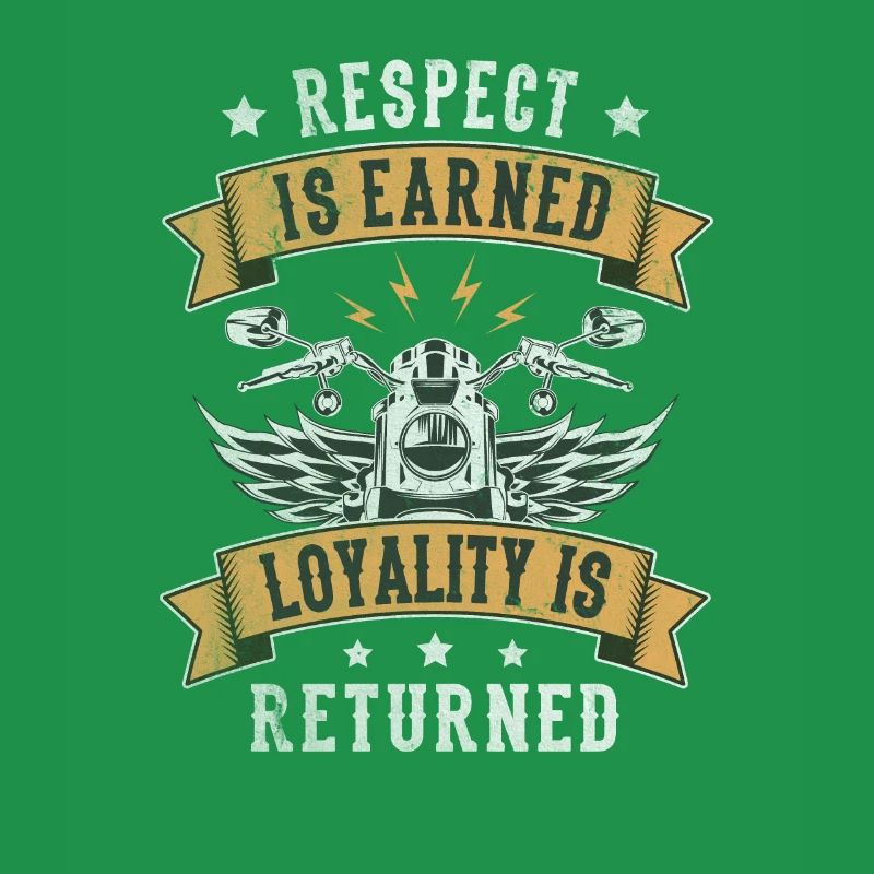 Respect Is Earned Loyalitiy Is Returned Moto